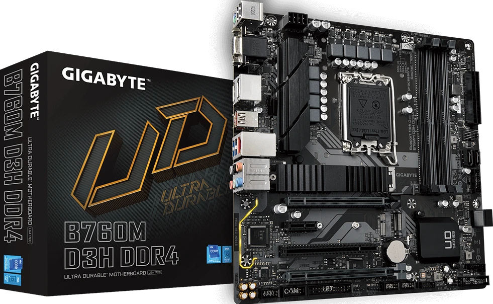 Gigabyte B760M D3H DDR4 (Rev. 1.0)